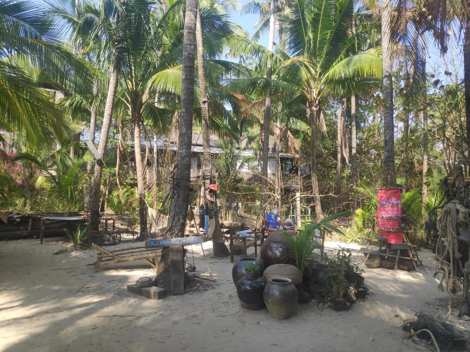 Oliver'S Laguna Eco Lodge Hotel Ngapali Exterior photo